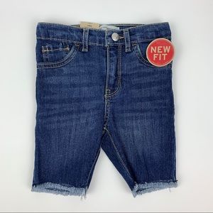 Levi’s Girls High Rise Bike Shorts 4 Reg